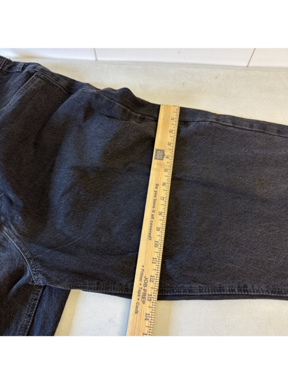 Empyre Men’s Black Baggy Jeans, Size 34, Skater Jeans Drawstring - Picture 14 of 14